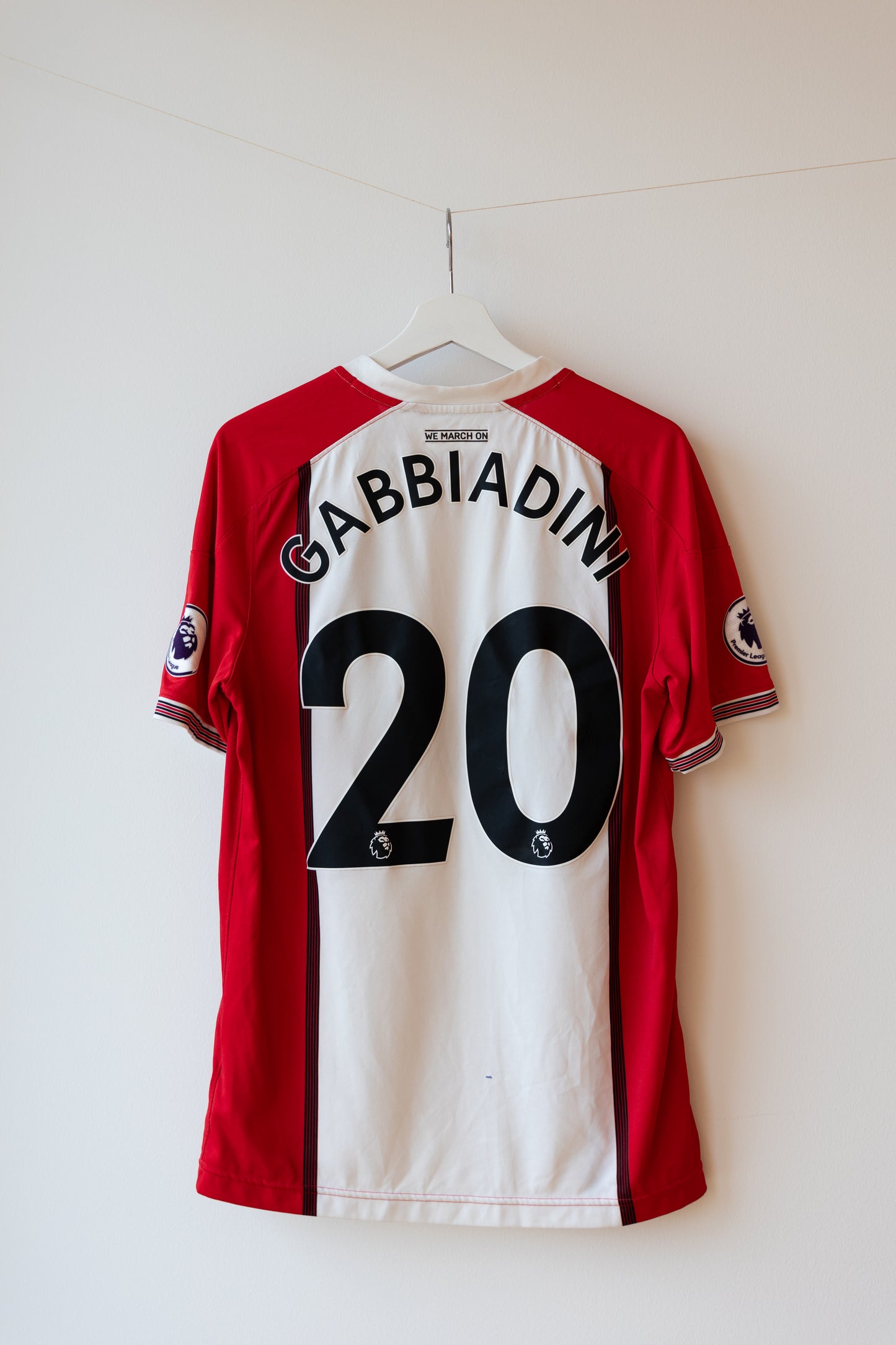 Southampton Home Shirt 2017/18 Gabbiadini #20 (M)