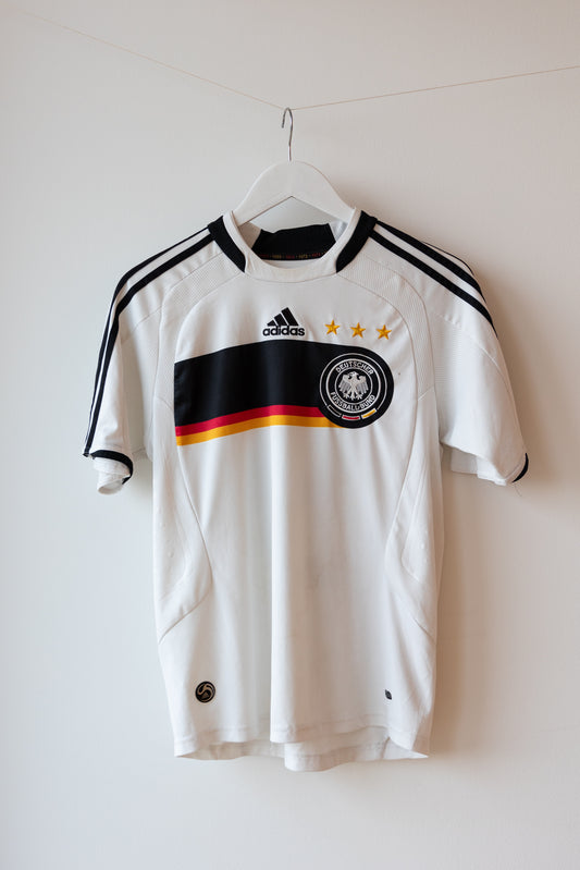 Germany Home Shirt 2008 Gomez #9 SIGNED (L)