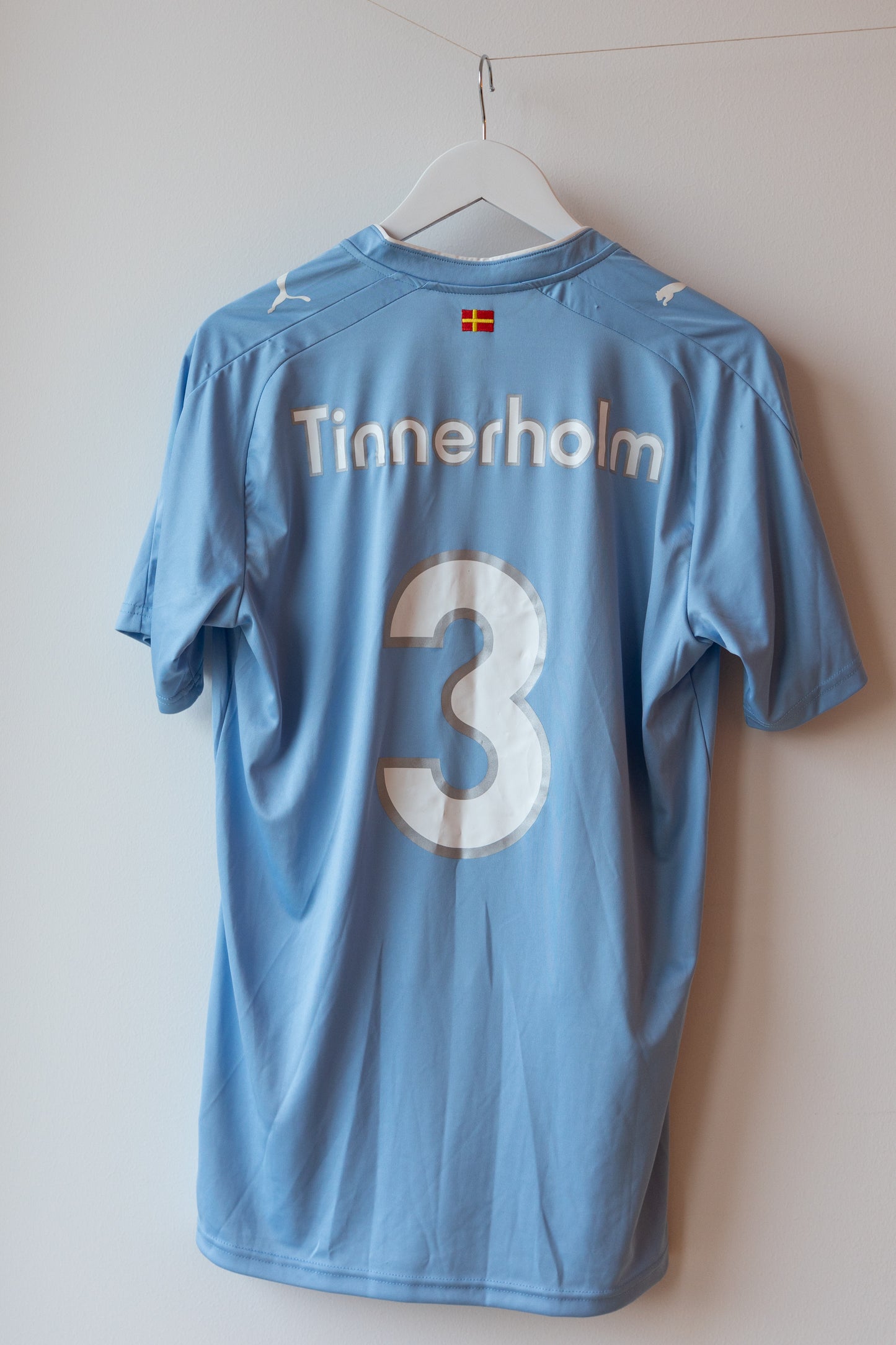 Malmö FF Home Shirt 2016/17 Tinnerholm #3 SIGNED (L)